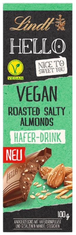 Lindt HELLO Vegan Roasted Salty Almonds