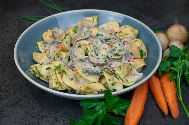 Planet V BIO Tortelloni in cremiger Champingnonsoße VEGAN