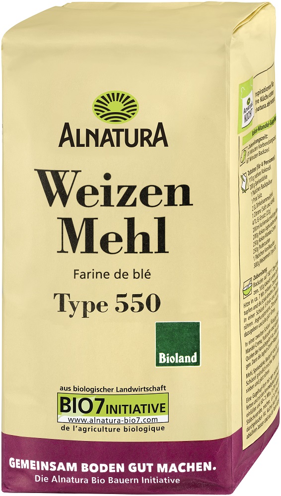 550 Alnatura Weizenmehl BIO Typ