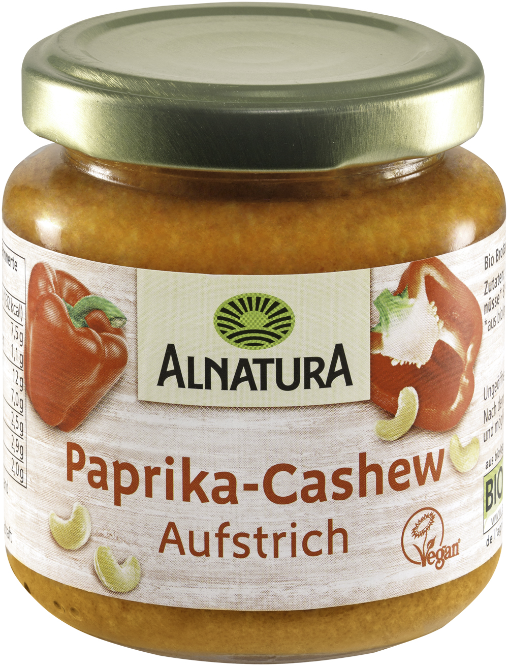 Alnatura BIO Paprika-Cashew Aufstrich