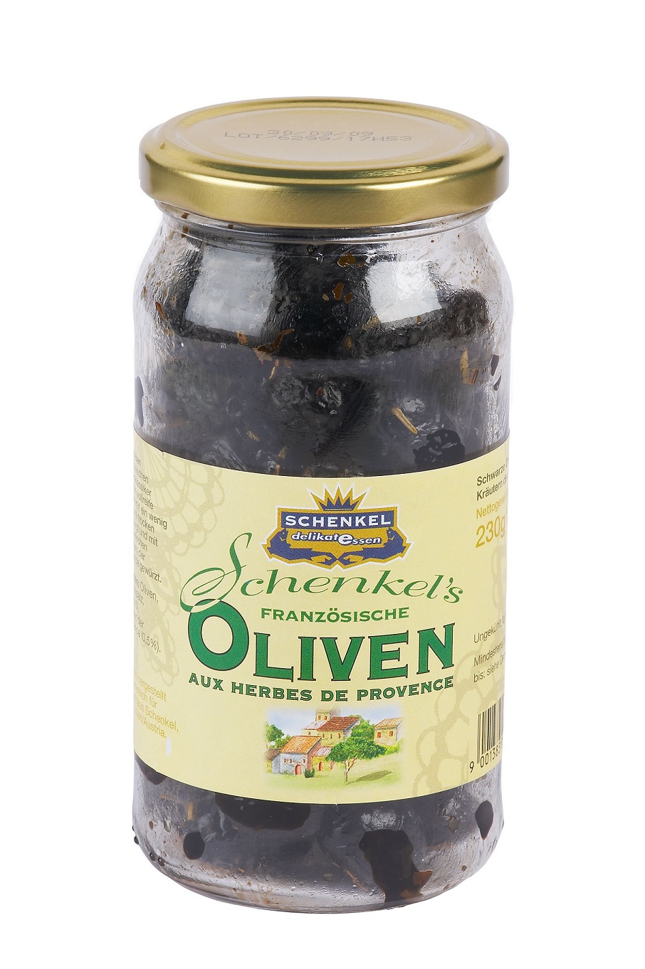 Schenkel Oliven mit Kräutern