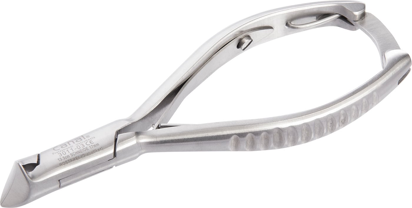 Nagelzange Mit Übersetzungs-Hebel – Kopfschneider 16 Cm, Gebogene Schneide