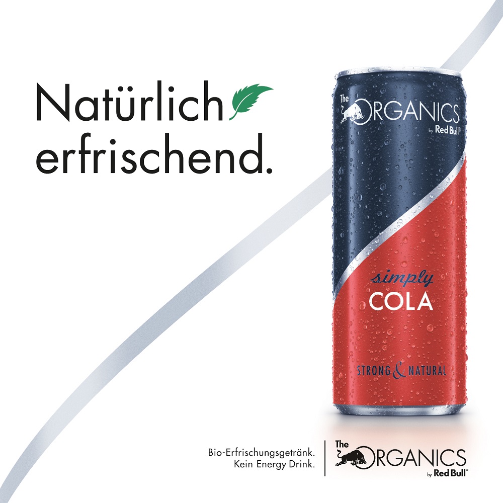 Red Bull Organics Simply Cola - 24 x 25 cl Dose