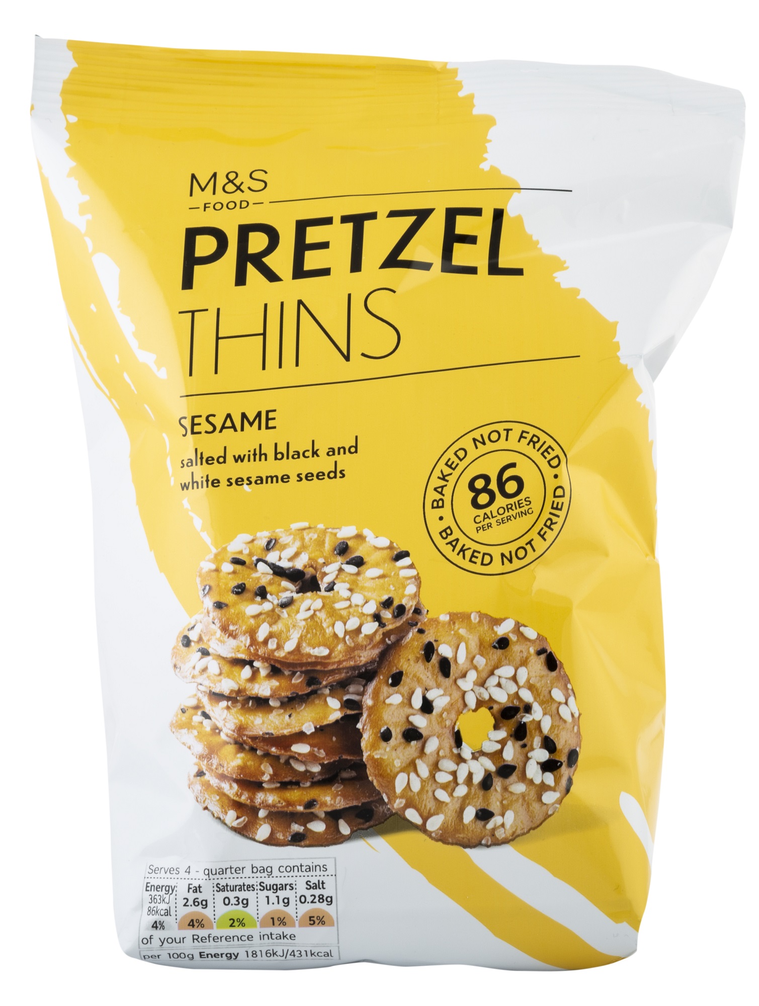 Marks&Spencer Sesame Pretzel Thins