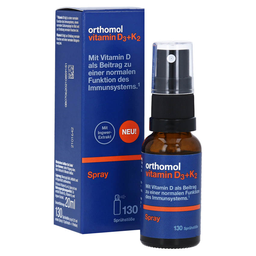 Orthomol Vitamin D3+K2 Spray