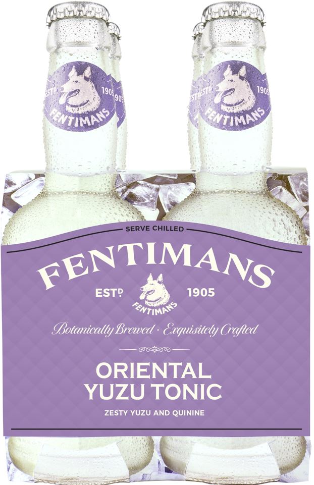 Fentimans Oriental Yuzu Tonic Water 4x200ml