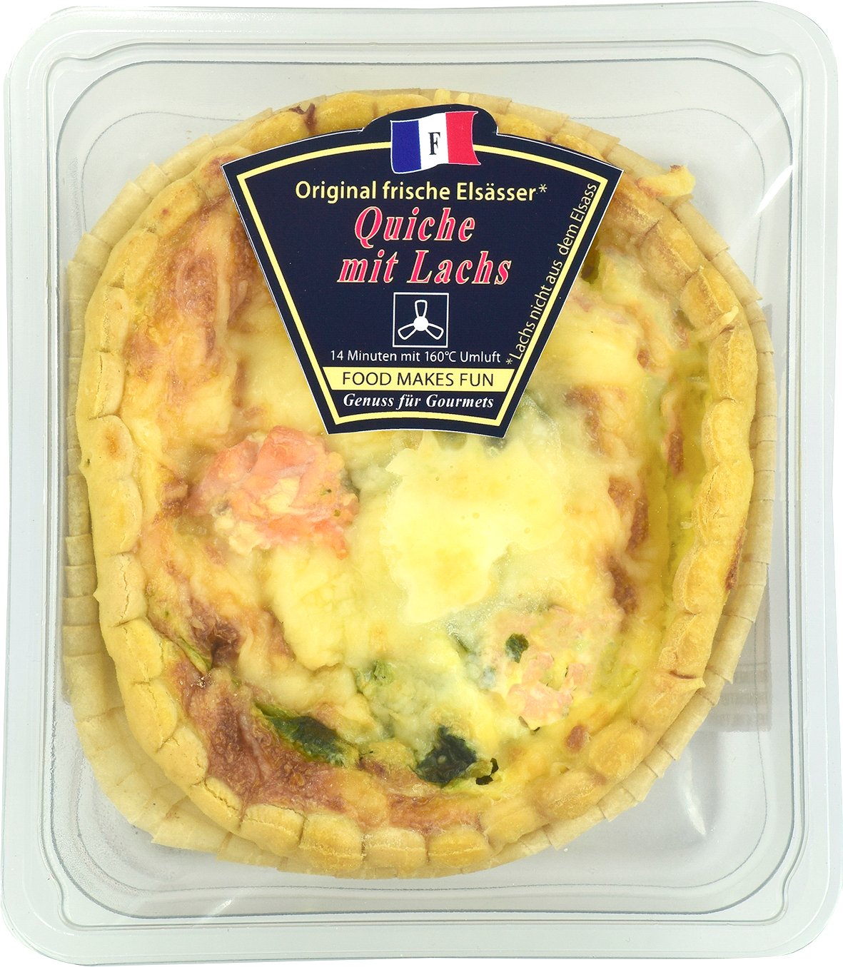 Elsässer Quiche mit Lachs