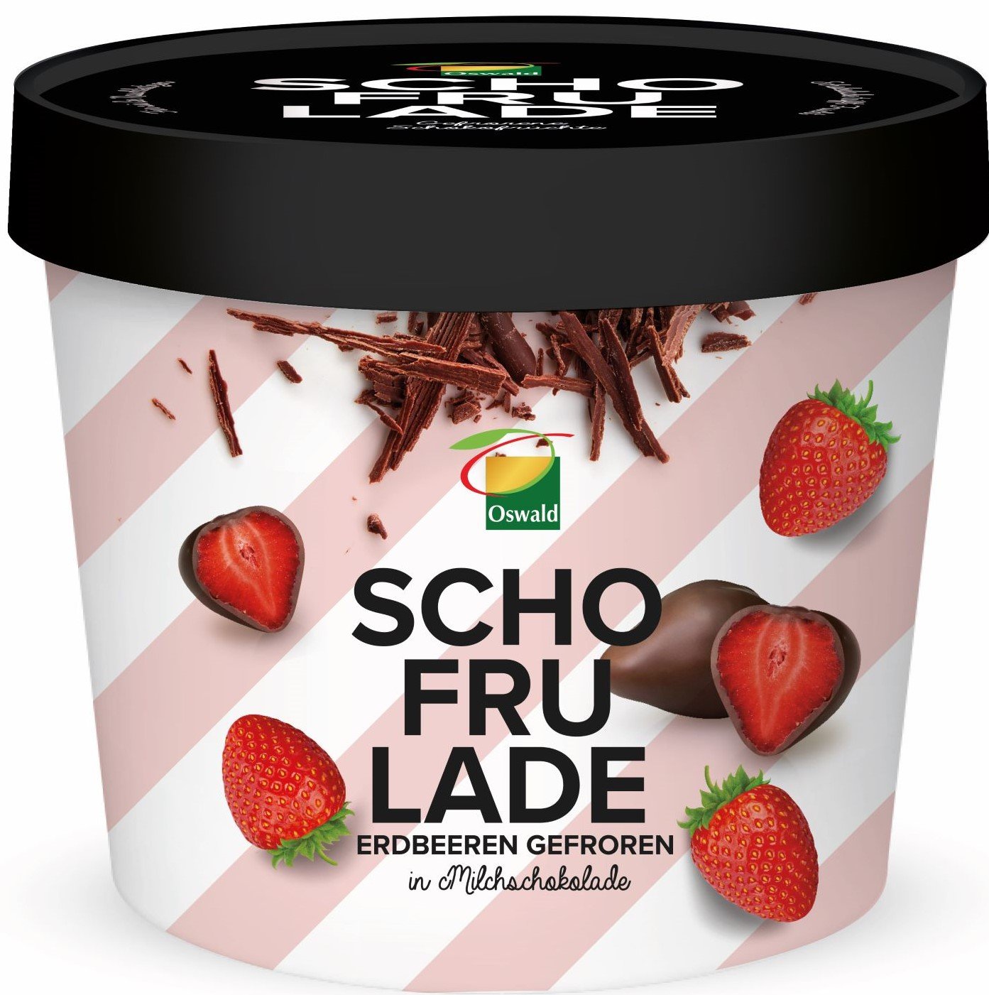 OSWALD, SCHOFRULADE Erdbeer