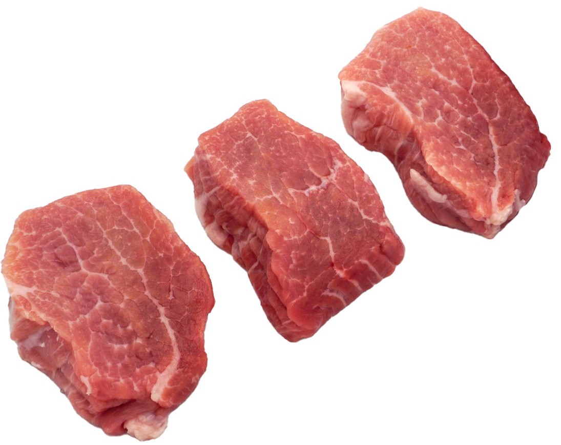 Duroc Free-Range Pork Dry Aged Minute Steak of Leg