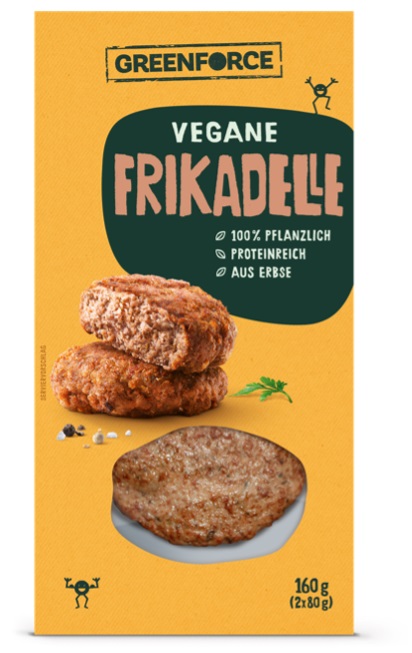 GREENFORCE Frische Frikadellen VEGAN