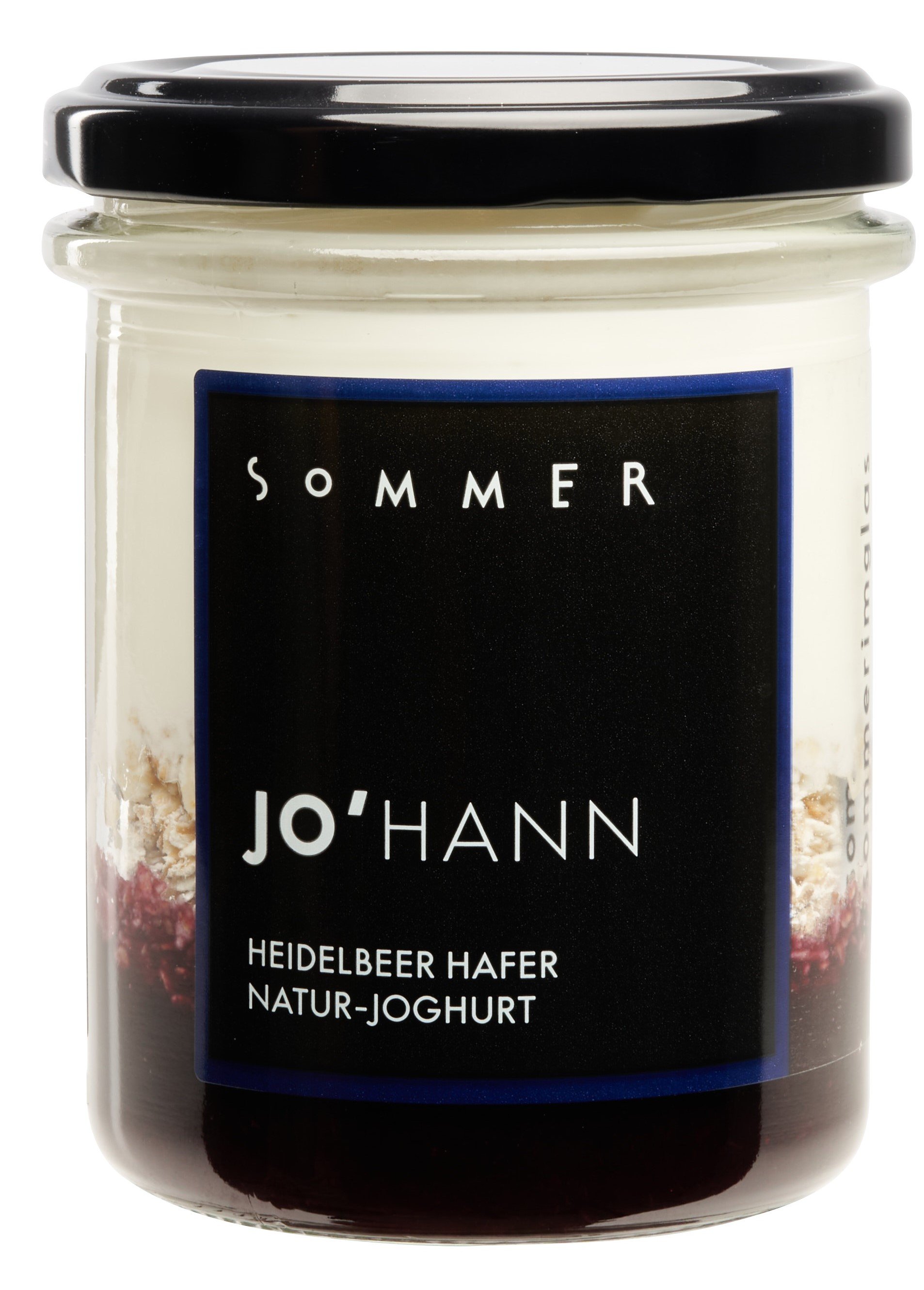 Sommer JOHANN Heidelbeere Hafer Joghurt