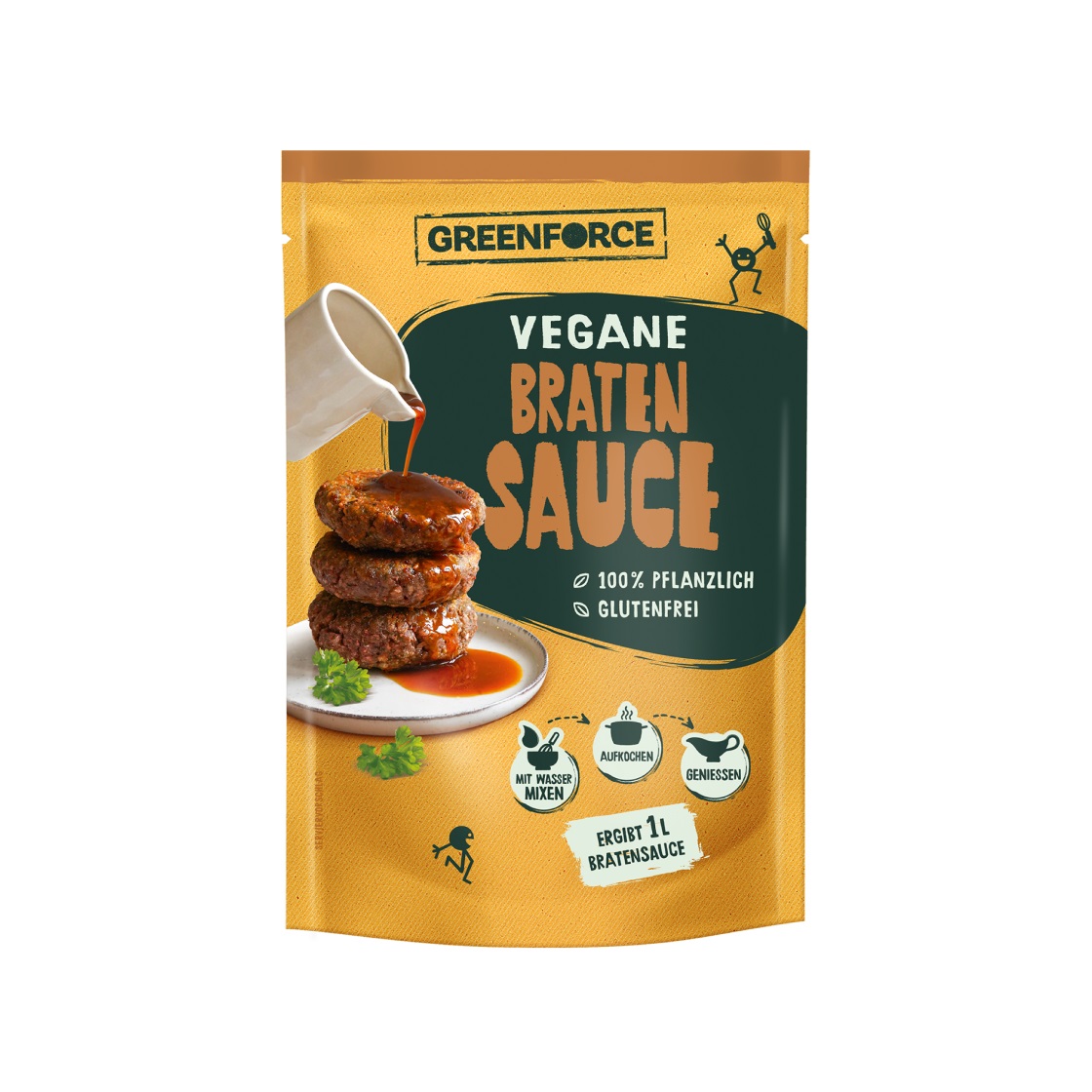GREENFORCE Veganer Bratensauce Mix