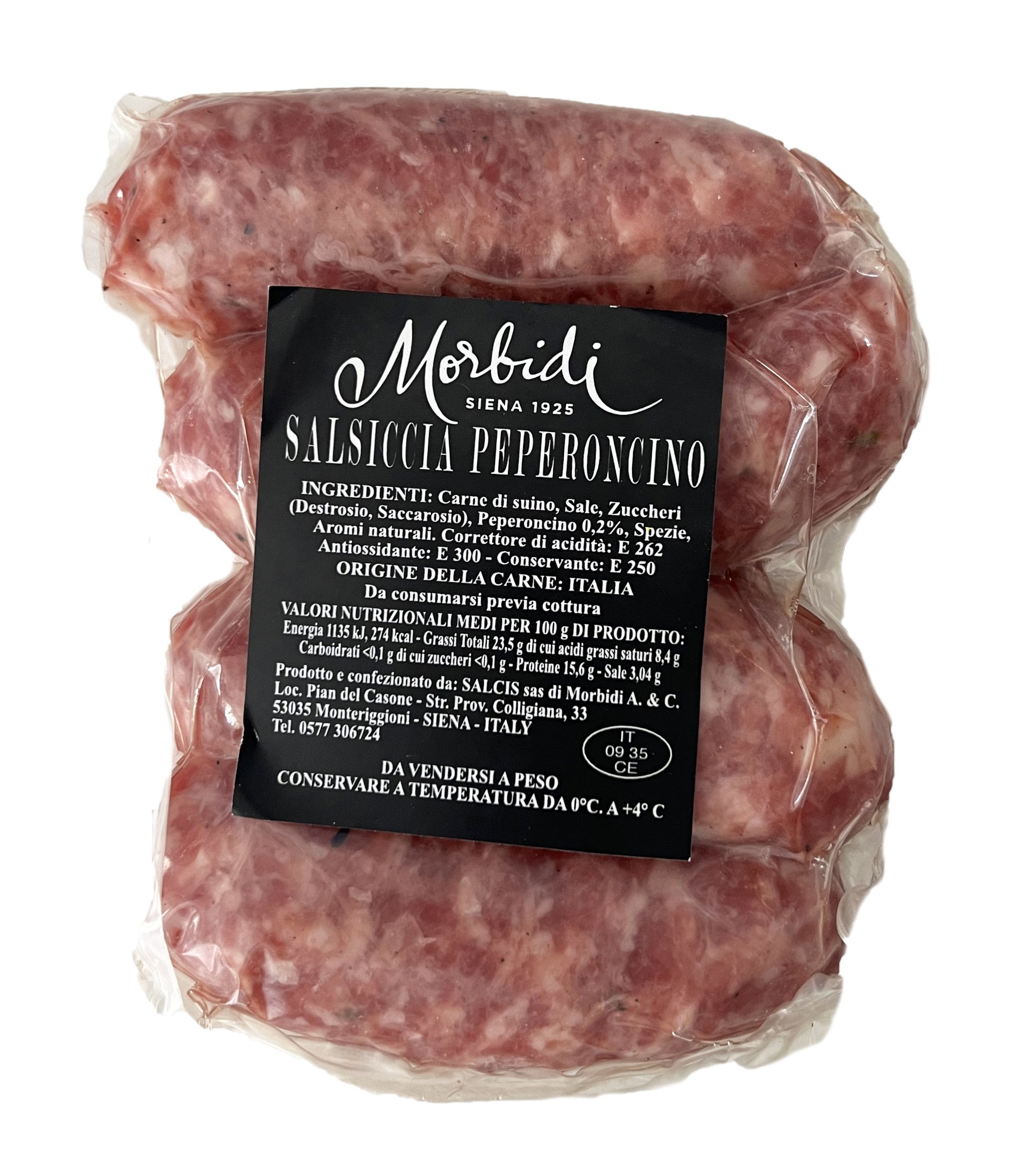 Morbidi Salsiccia mit Peperoncino