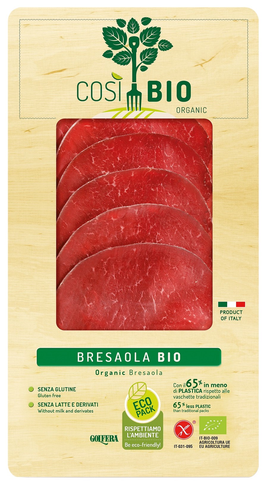 Cosi BIO Bresaola geschnitten