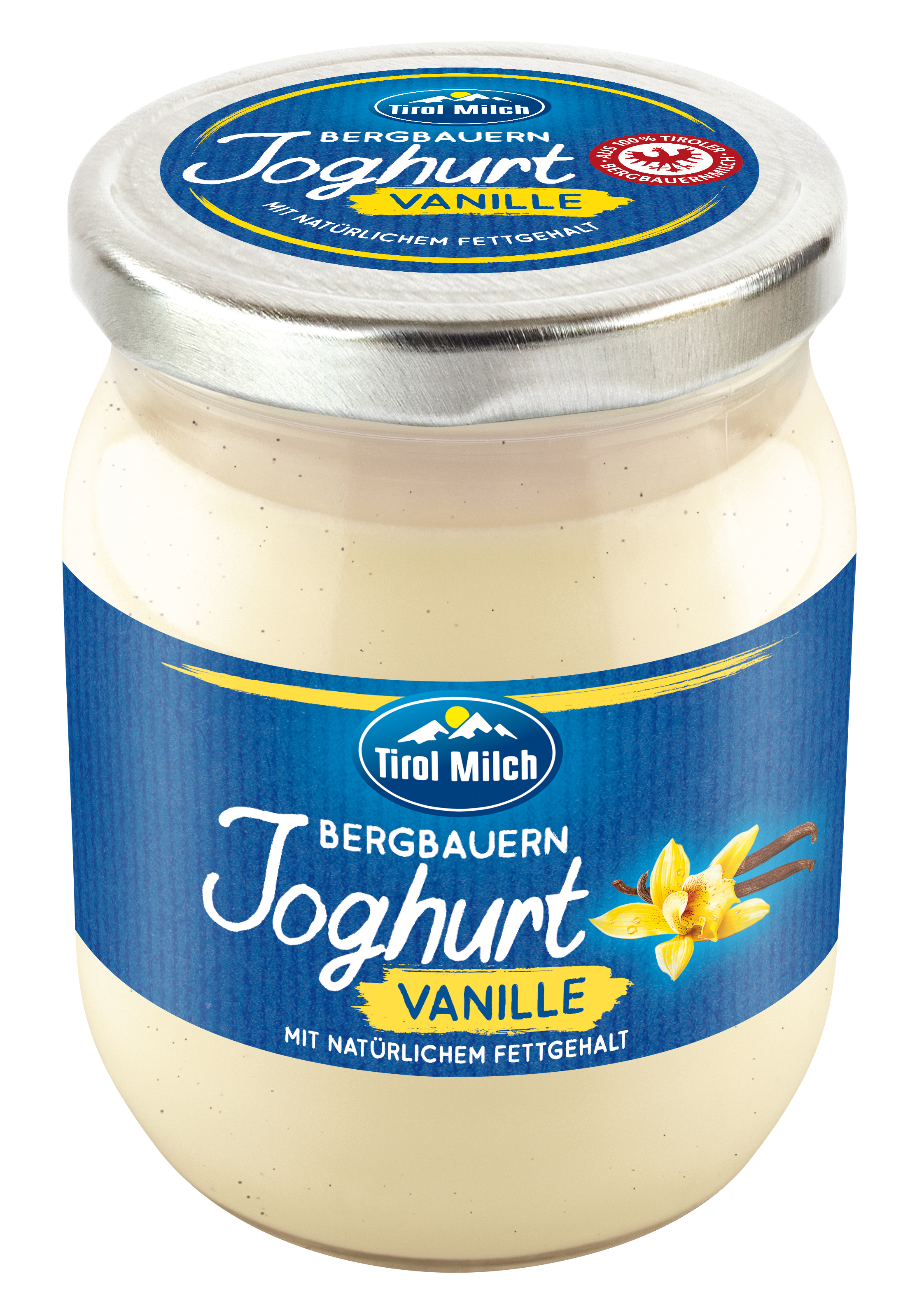 Tirol Milch Vanille Joghurt im Glas