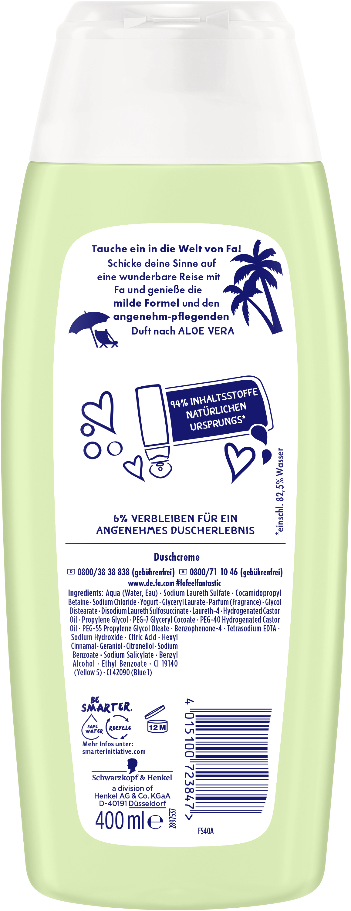 FA Duschgel Joghurt Aloe Vera
