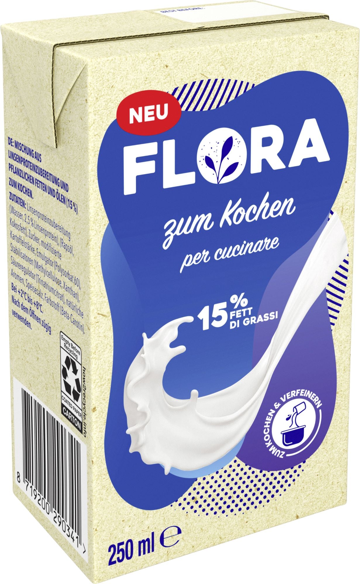 Flora 100% Pflanzlich