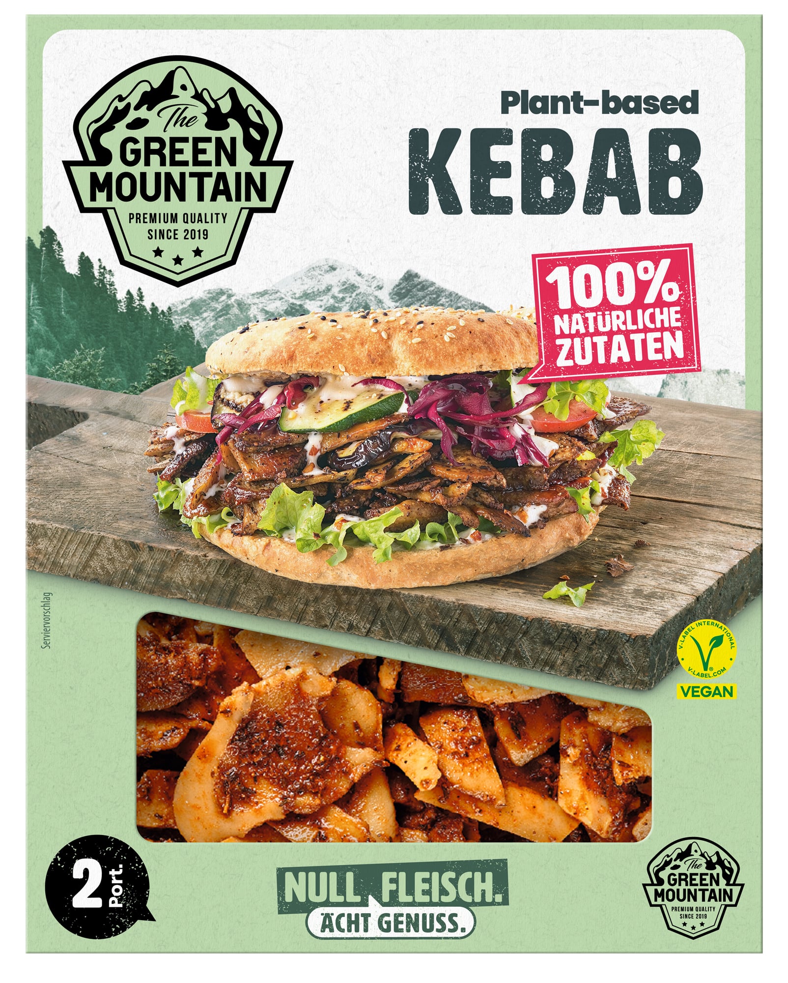THE GREEN MOUNTAIN Plant-based Steak