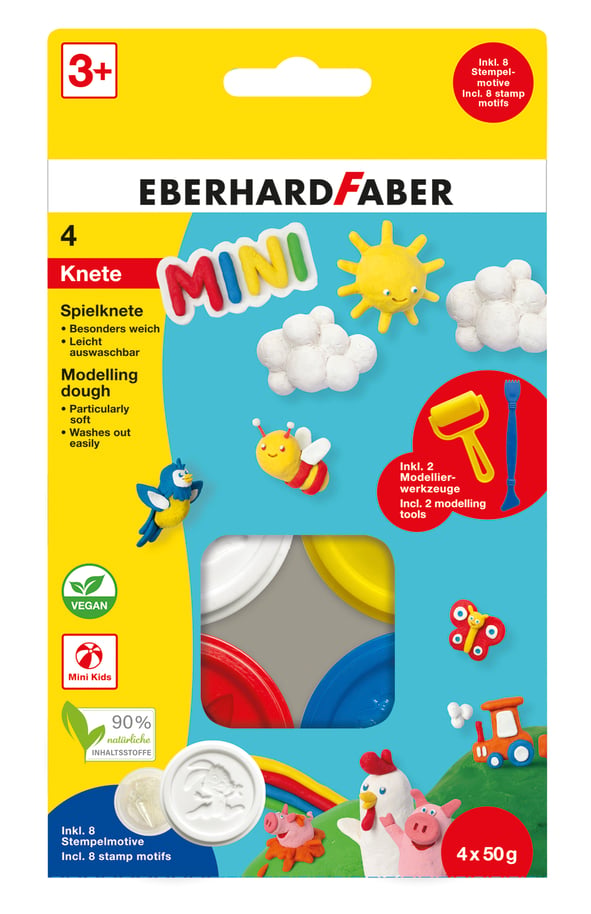 Eberhard Faber 524116 - Set de baño para niños 16 piezas, con crayones de baño, colores de baño, plantillas, esponja, baños crepitantes, caja de diversión para el baño