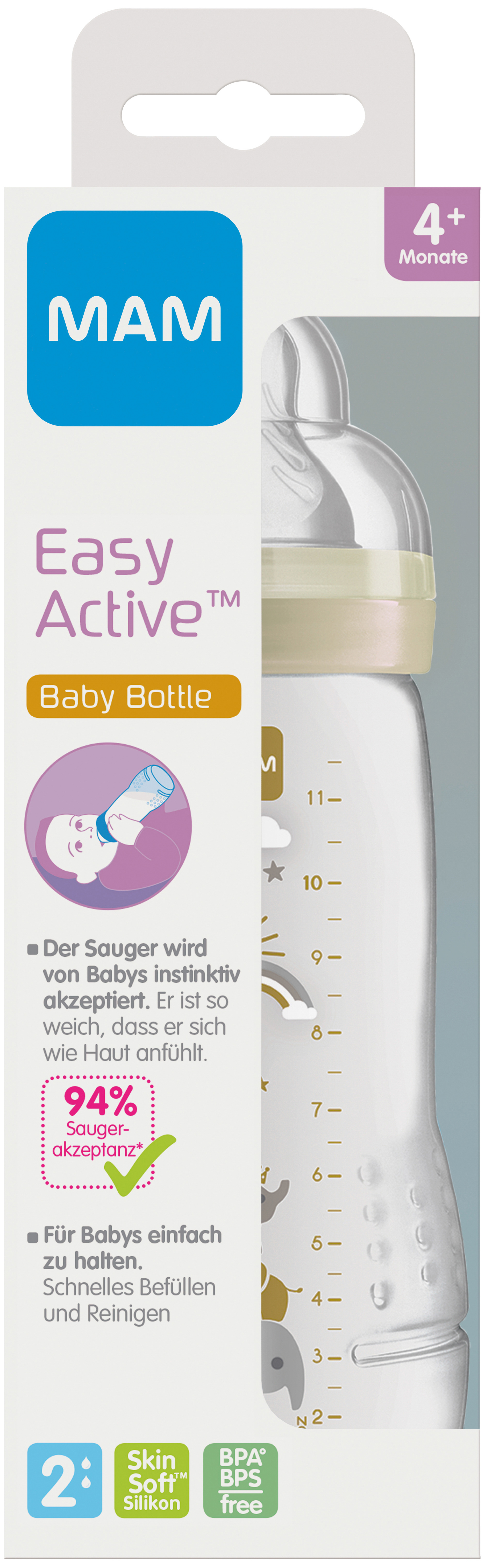 MAM Easy Active Baby Bottle 330 uni