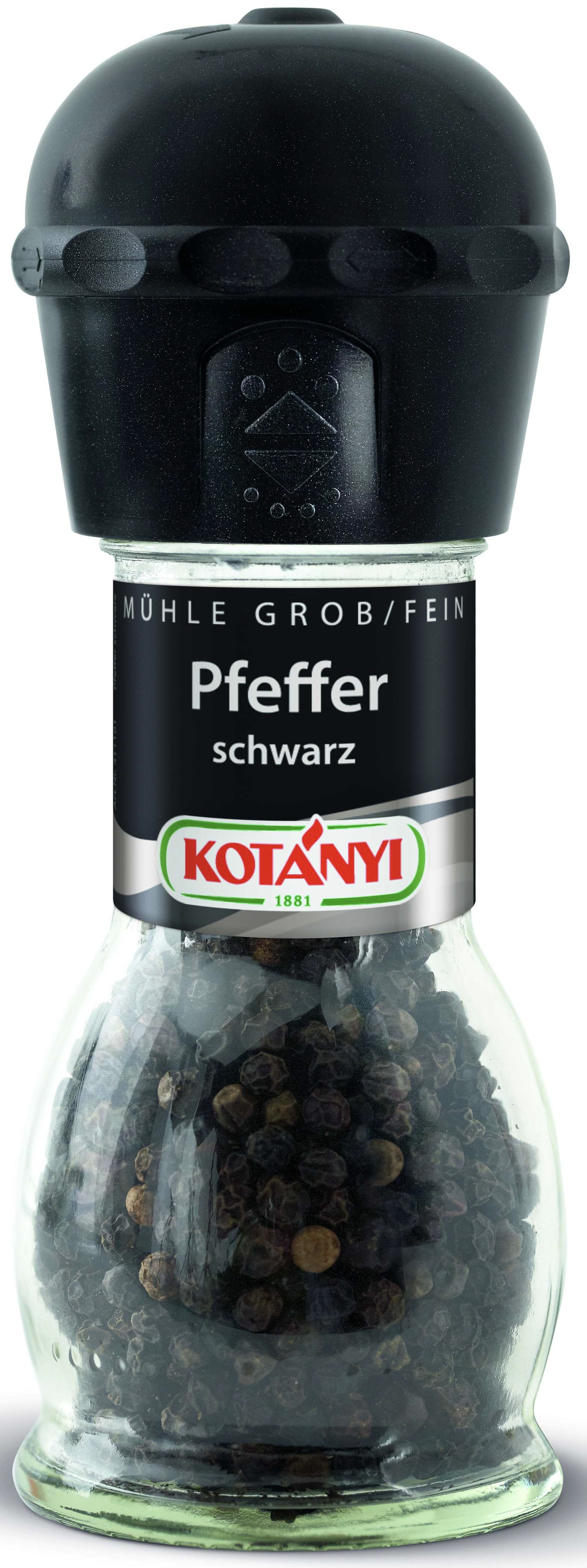 Kotányi Pfeffer schwarz - Mühle