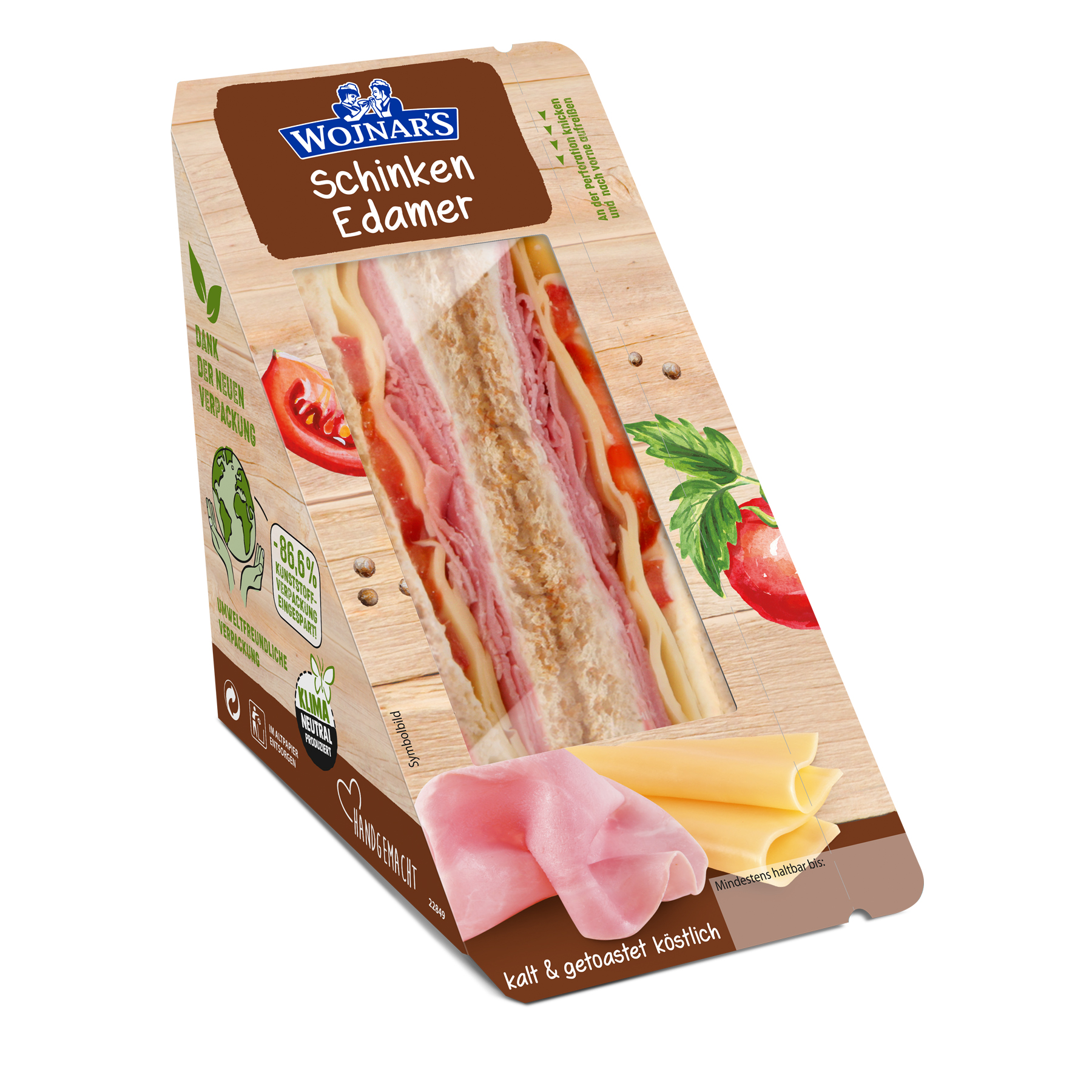 Wojnar Premium Schinken/Käse Sandwich