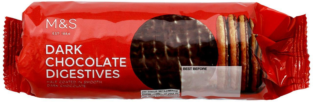 Marks Spencer Dark Chocolate Digestives