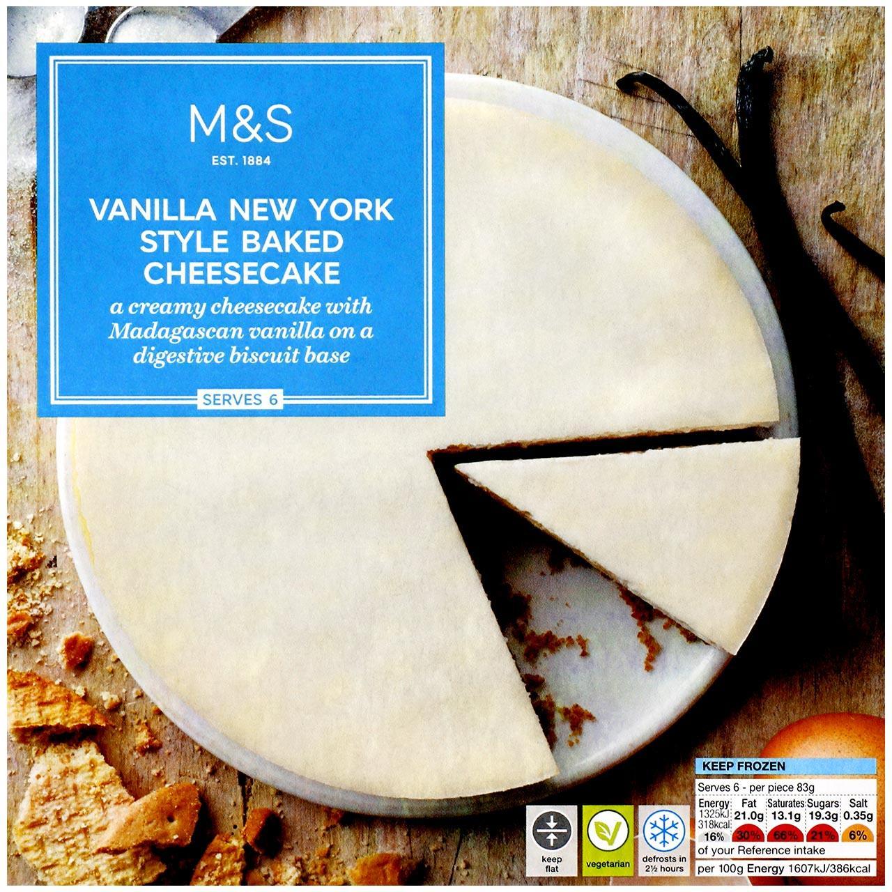 Marks&Spencer New York Style Cheese Cake