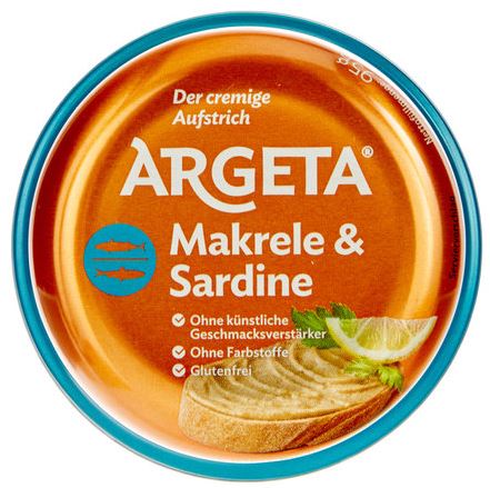 Argeta Aufstrich Makrele & Sardine