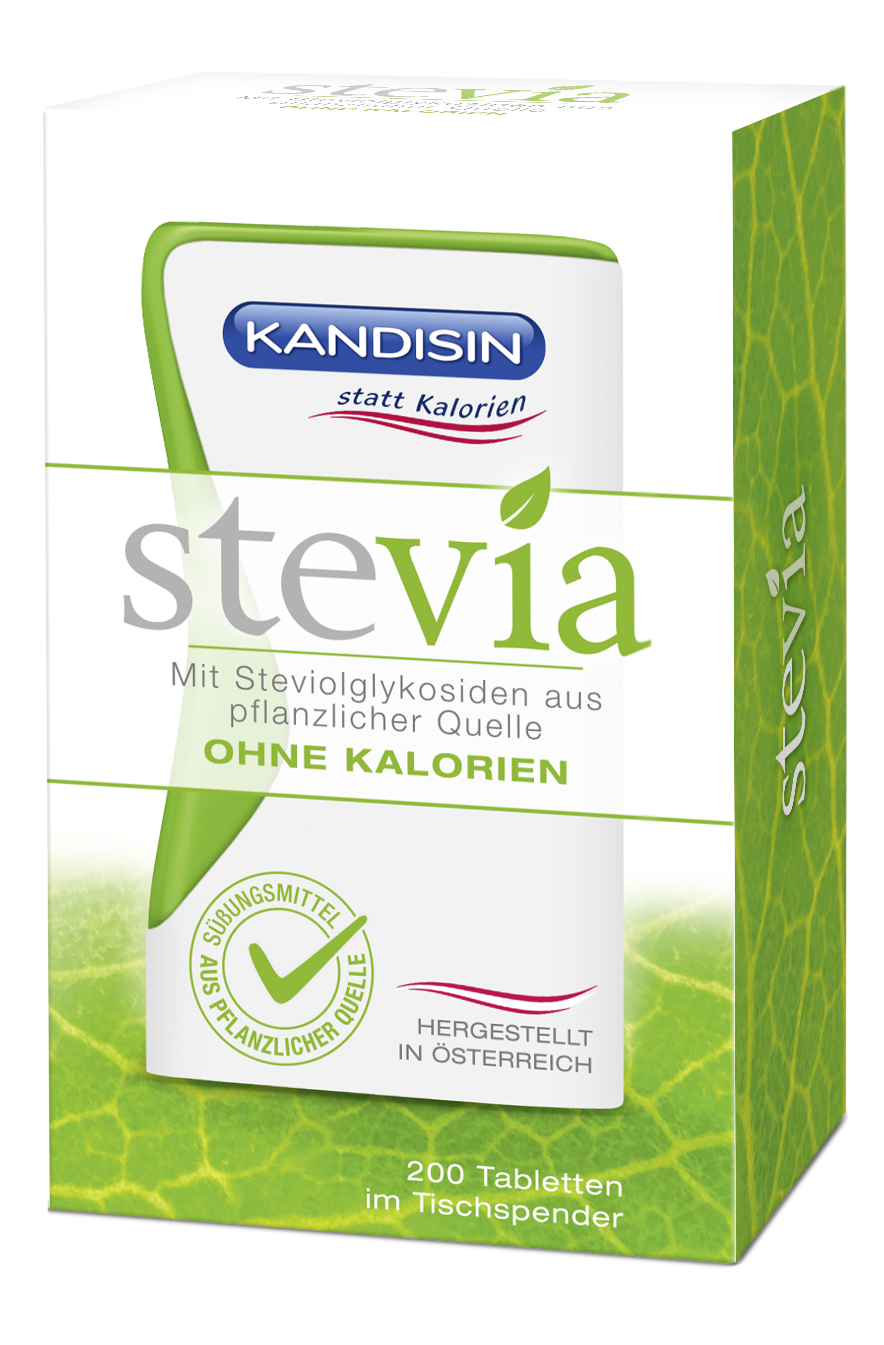 Kandisin Stevia - Comprimés, 14 g - Boutique en ligne Piccantino Belgique