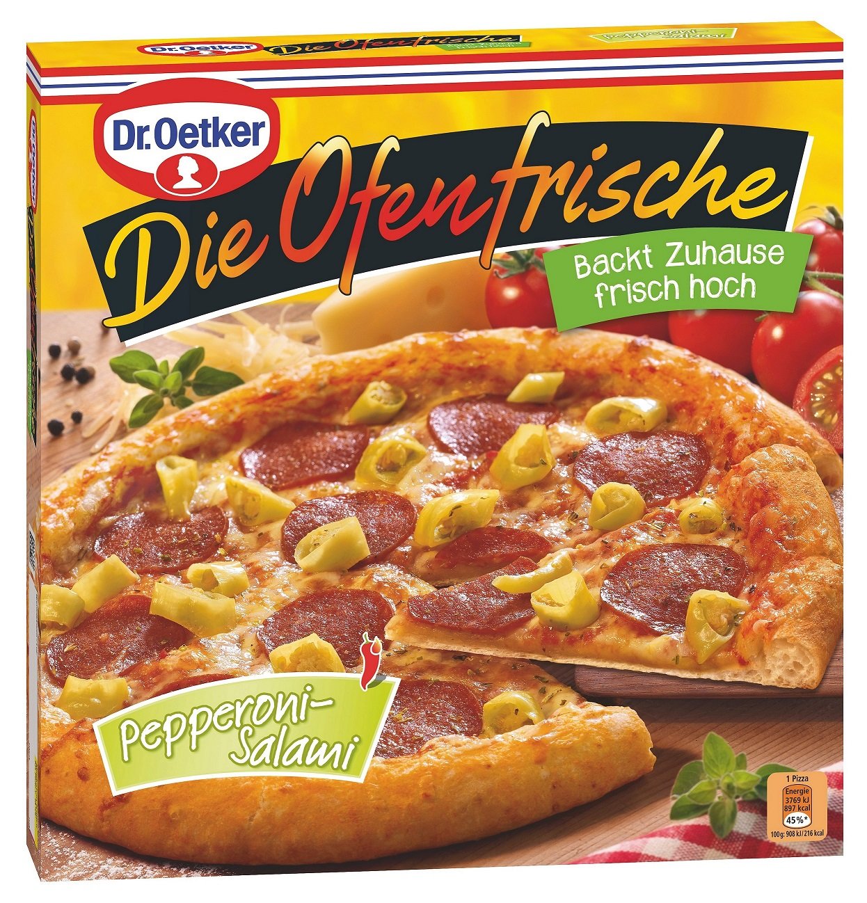 Dr. Oetker Ofenfrische Peperoni Salami